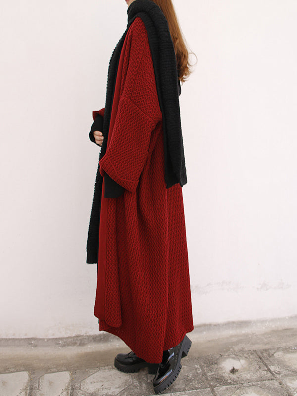 Knit Oversized Relaxed Cardigan