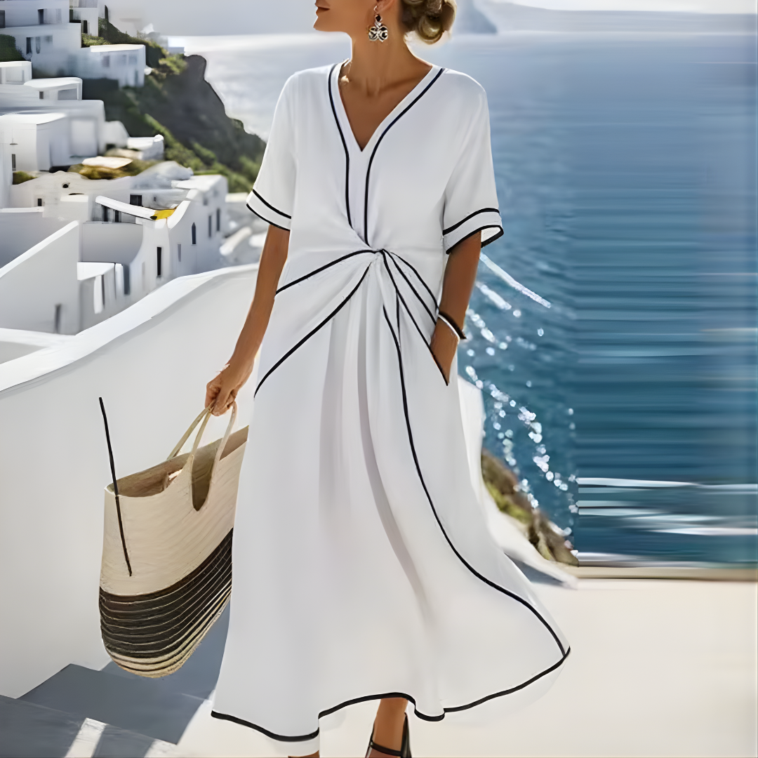Saige | Striped Summer Dress