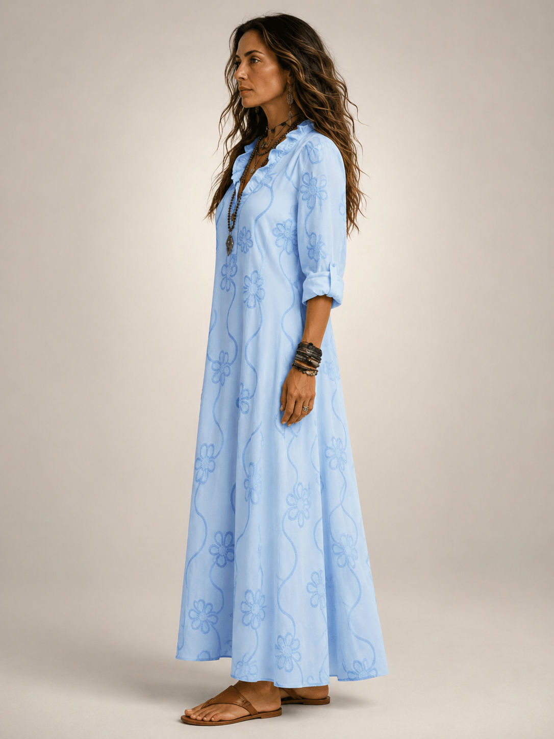 Cordelia | Floral Flow Maxi Dress