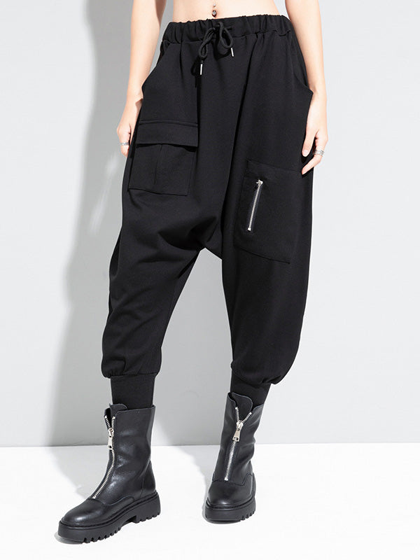 Harem Elastic Pants