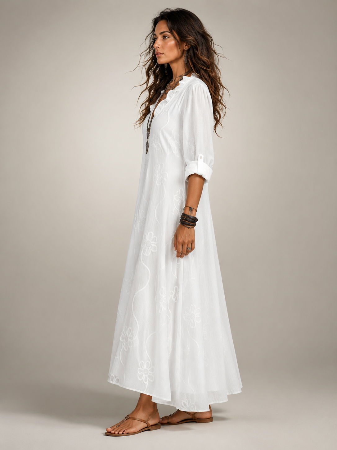 Cordelia | Floral Flow Maxi Dress