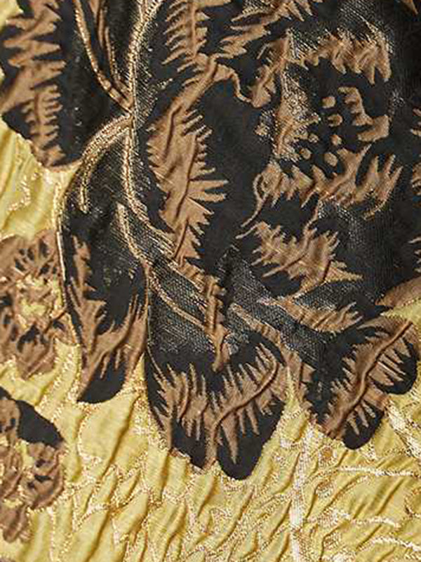 V-Neck Pleated Batwing Relaxed Jacket