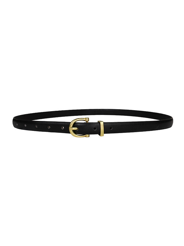 Buckle Contrast Belt