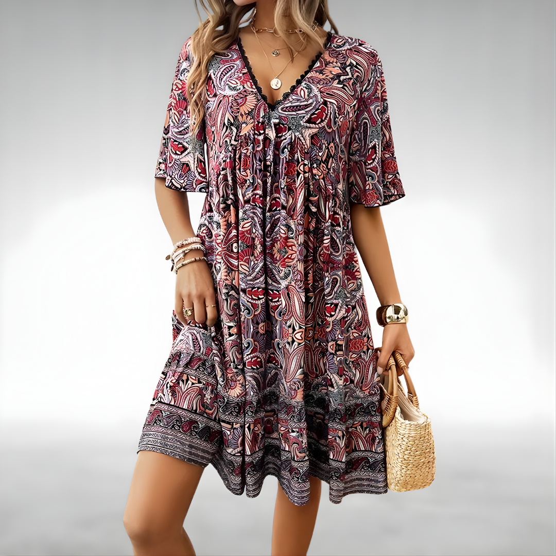 Marie | Boho Swing Dress