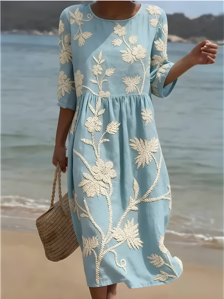 Anastasia | Floral Pattern Dress