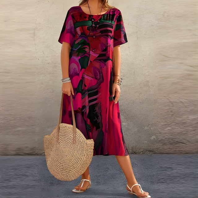 Heather | Floral Dress
