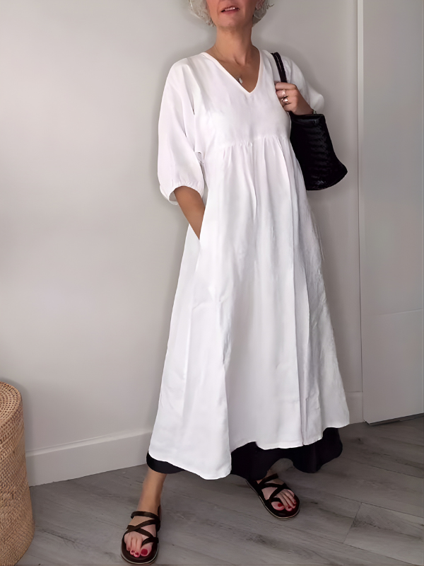 Daisy | V-Neck Maxi Dress