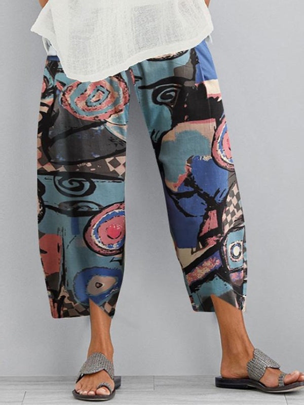 Plus Size Pocket Relaxed Pants