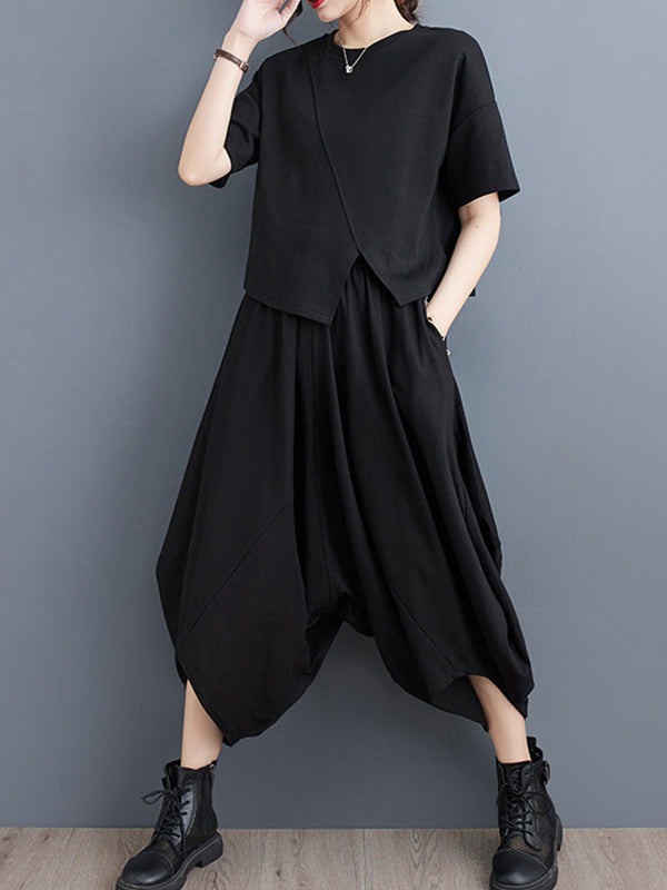 Harem Asymmetric Pants
