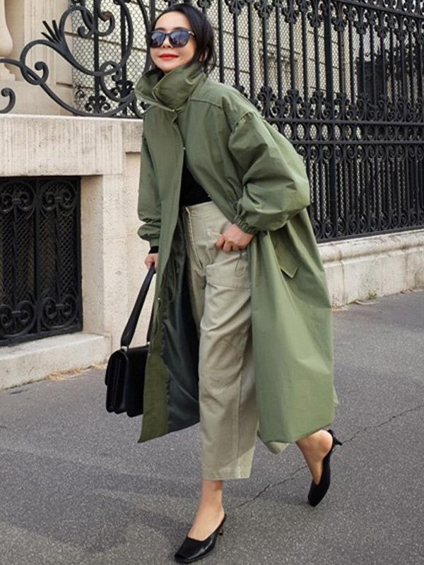 Elastic Relaxed Jacket