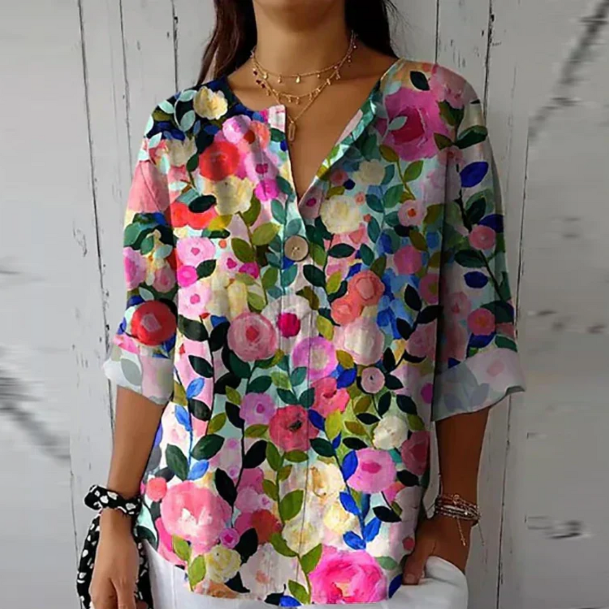 Aaliyah | Floral Print Blouse