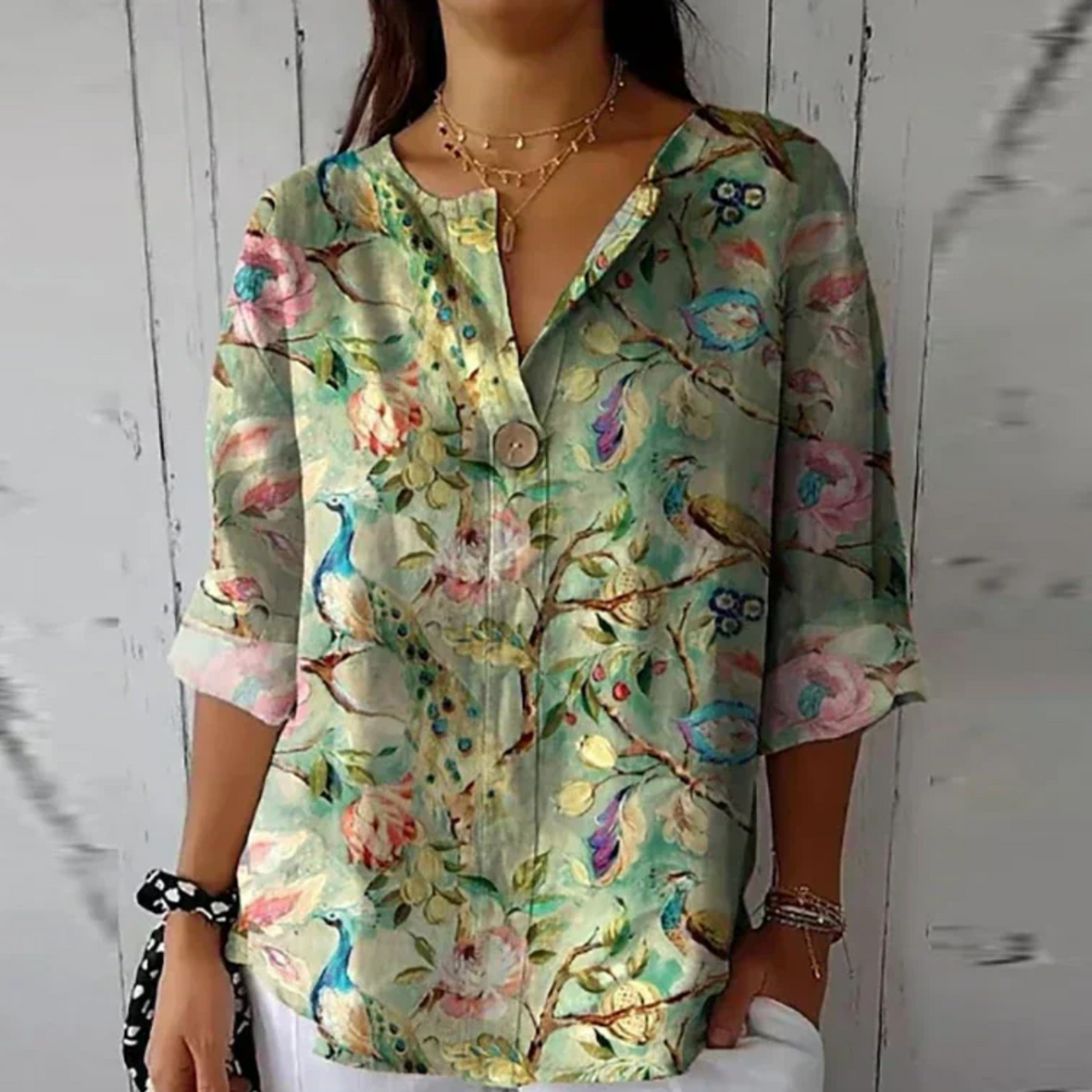 Aaliyah | Floral Print Blouse