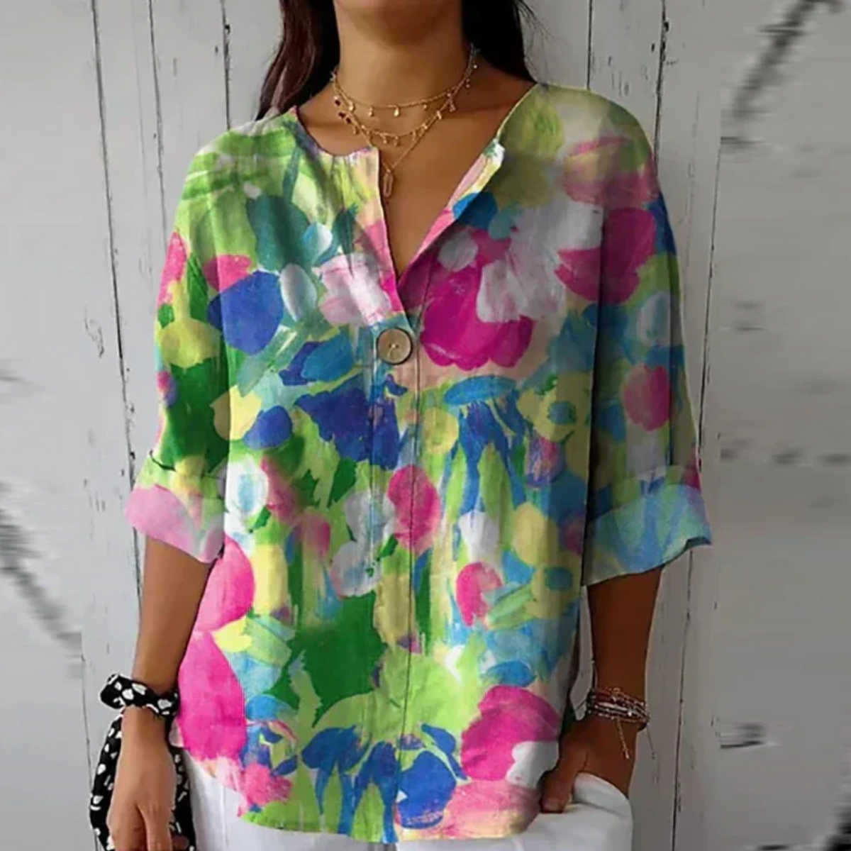 Aaliyah | Floral Print Blouse
