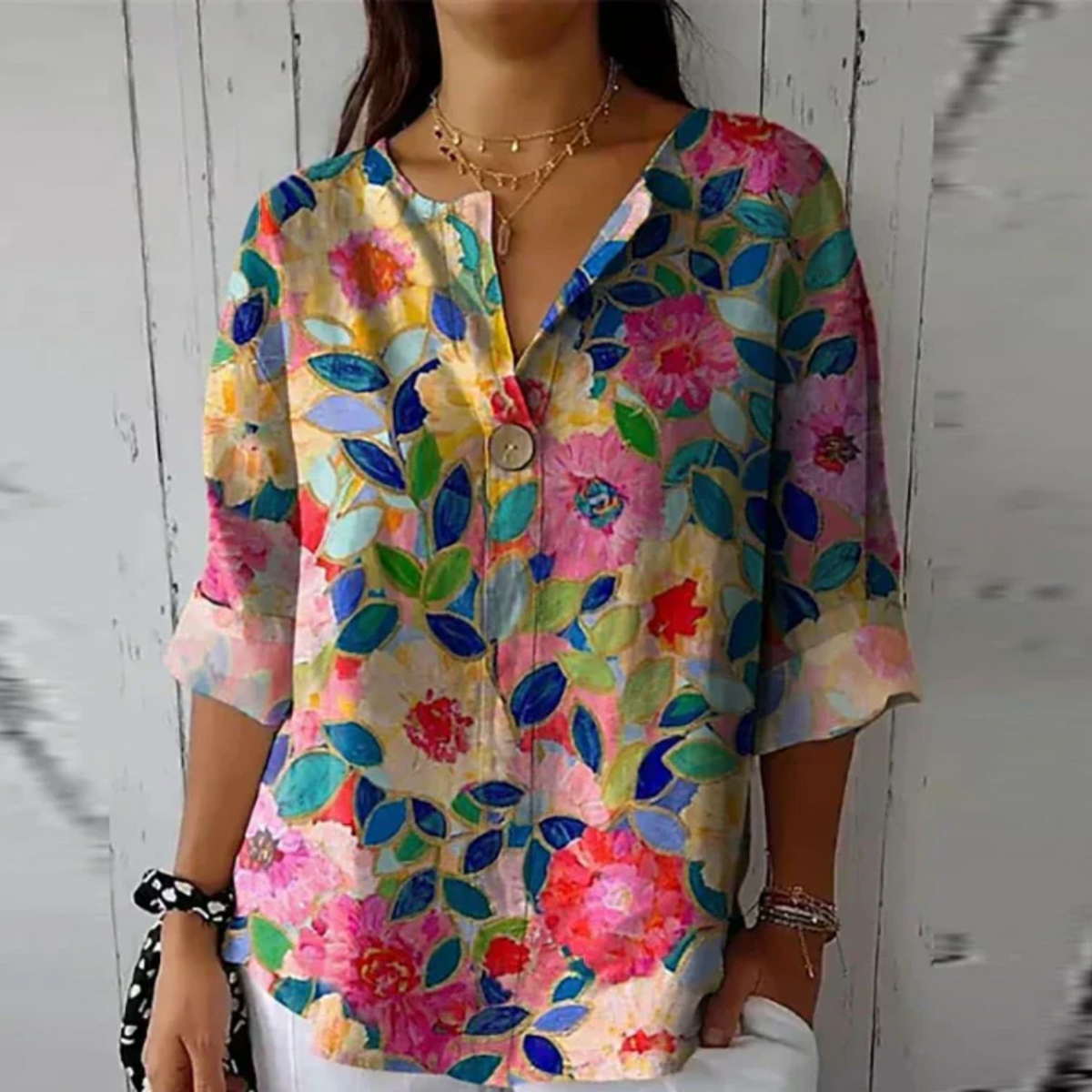 Aaliyah | Floral Print Blouse