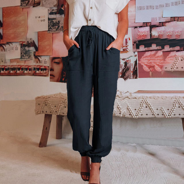 Coral | Relaxed Pants