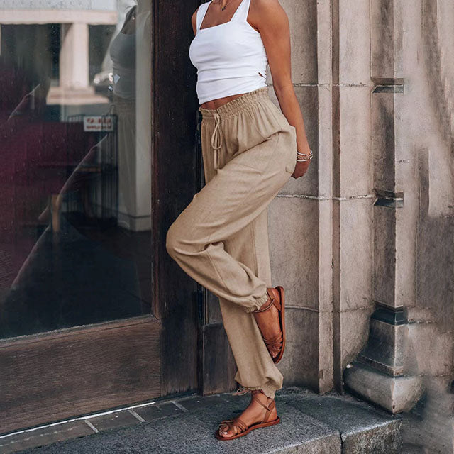 Coral | Relaxed Pants