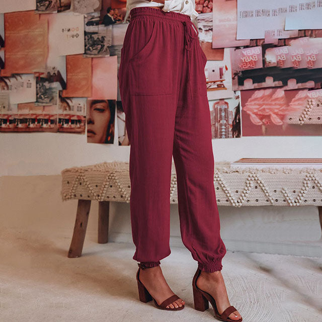 Coral | Relaxed Pants
