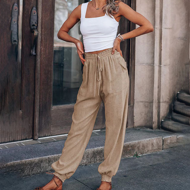 Coral | Relaxed Pants