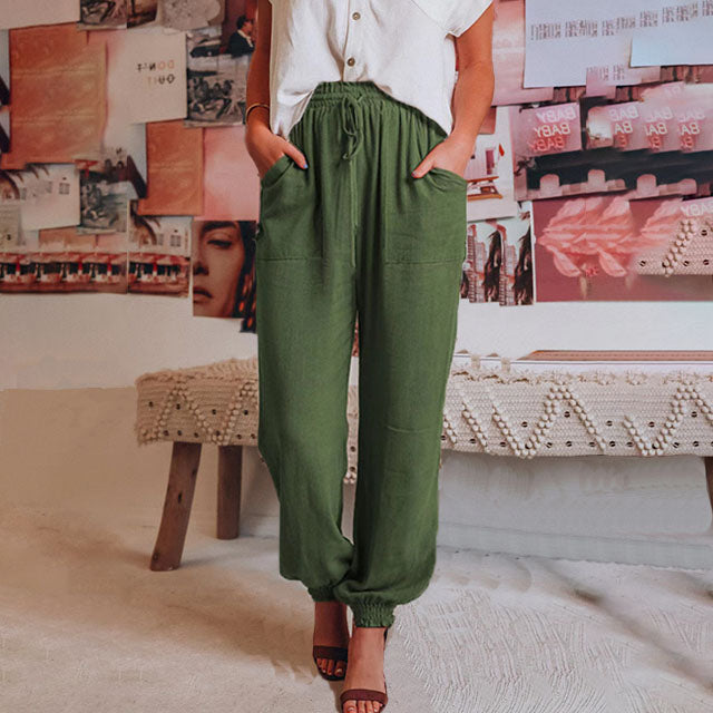 Coral | Relaxed Pants