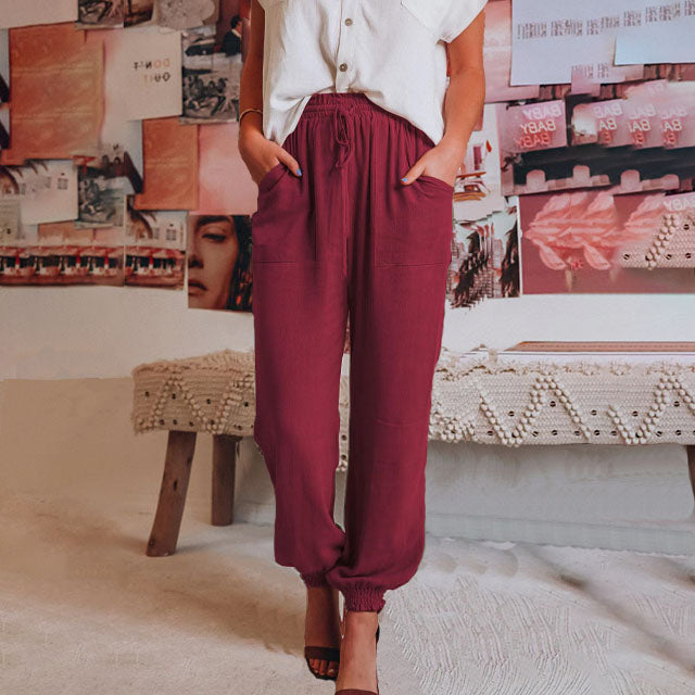 Coral | Relaxed Pants