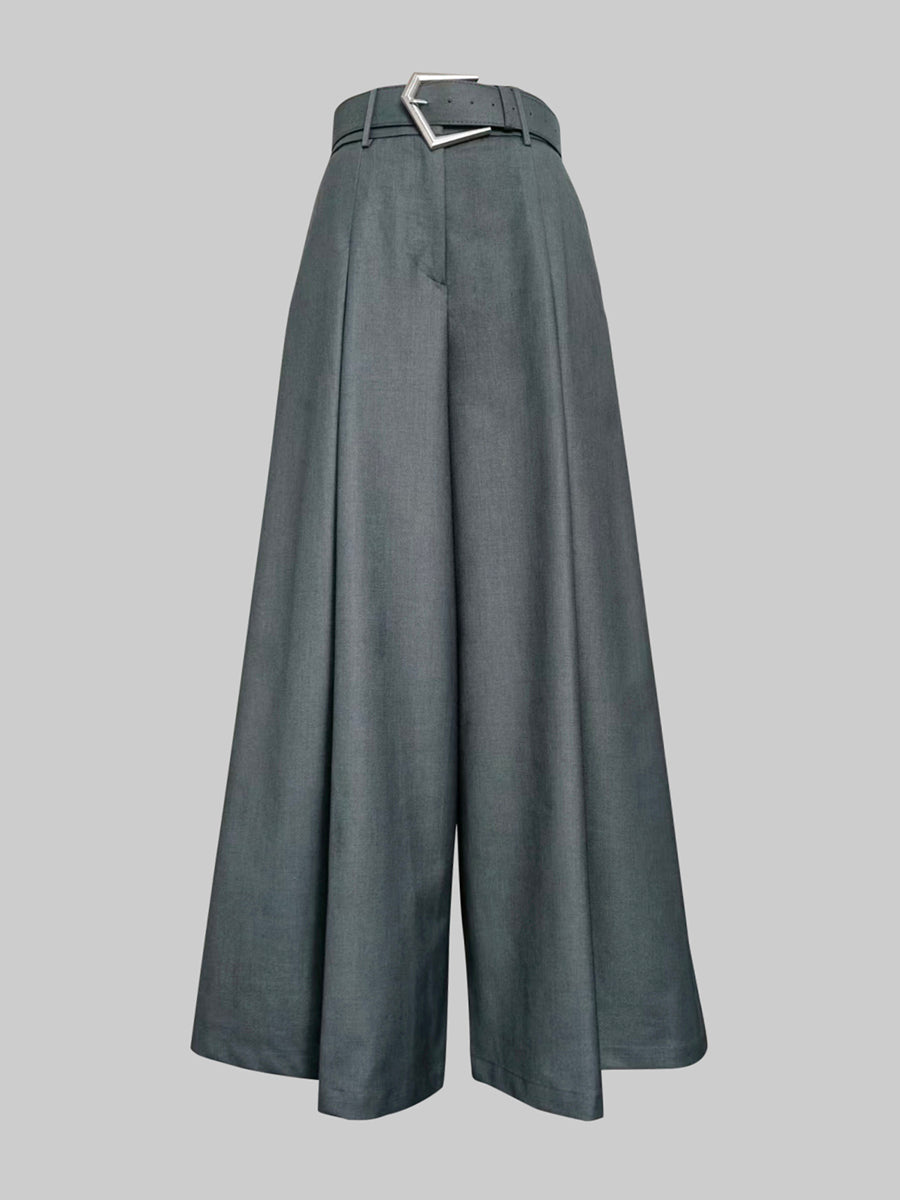 Wide-Leg Relaxed Pants