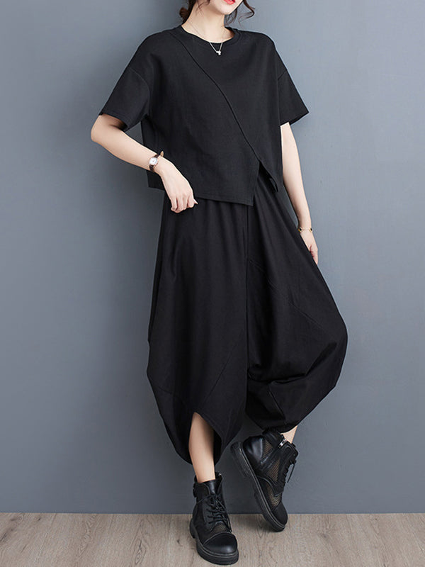 Harem Asymmetric Pants