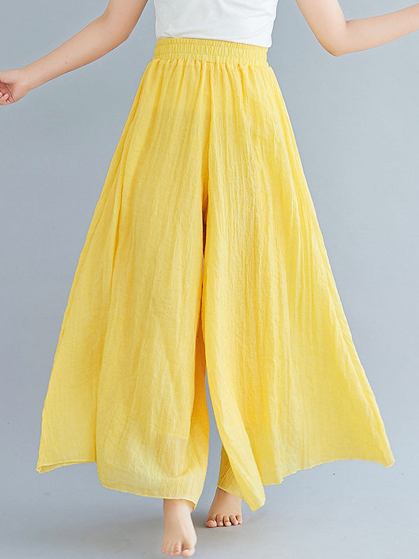 Wide-Leg Relaxed Pants