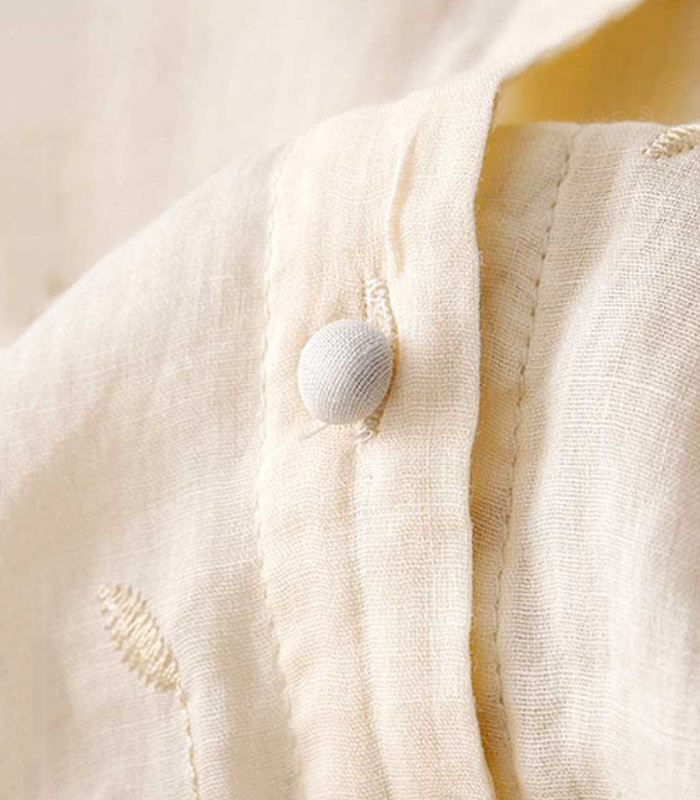 Clarice | Embroidered Cotton Blouse