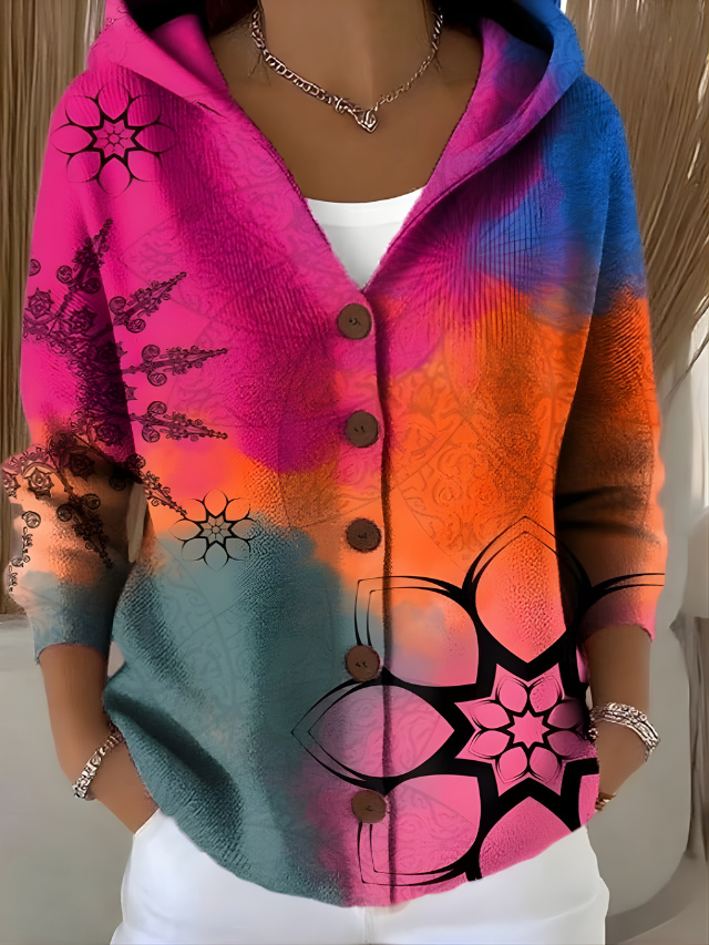 Gillian | Artistic Warm Long Cardigan