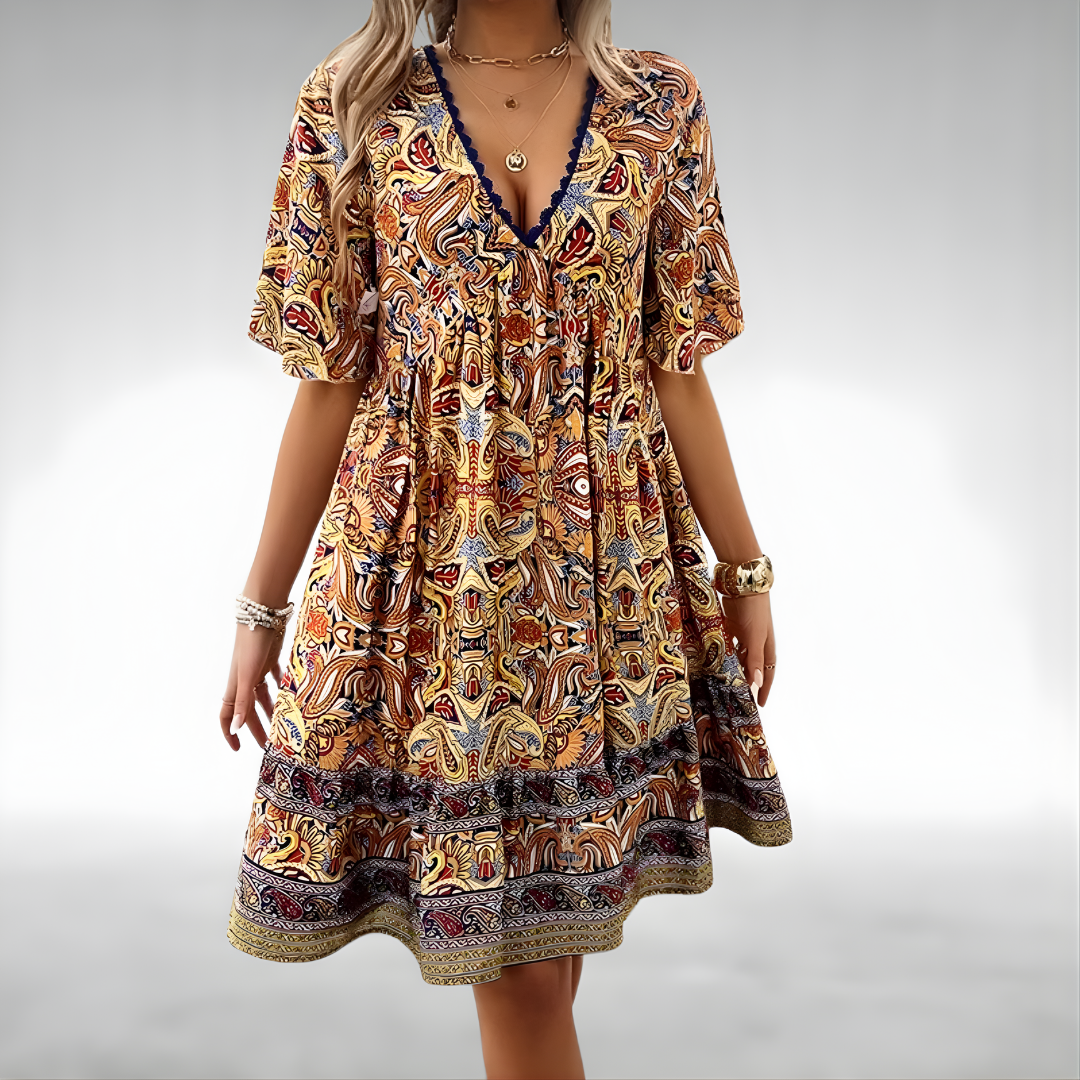 Marie | Boho Swing Dress
