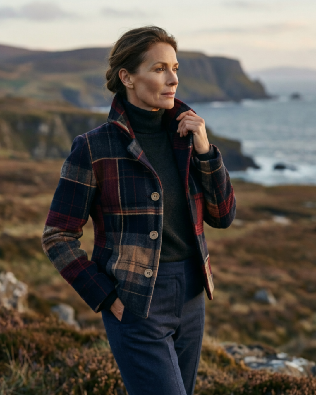 Ruby | Plaid Jacket