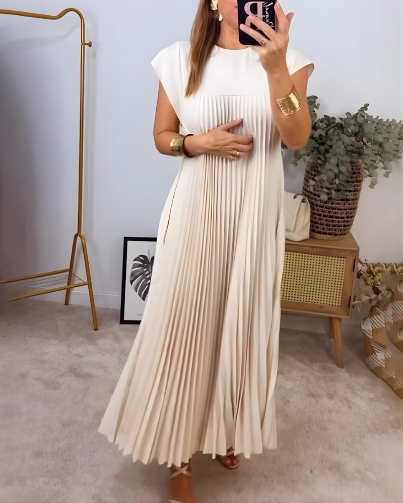 Callista | Pleated Dress