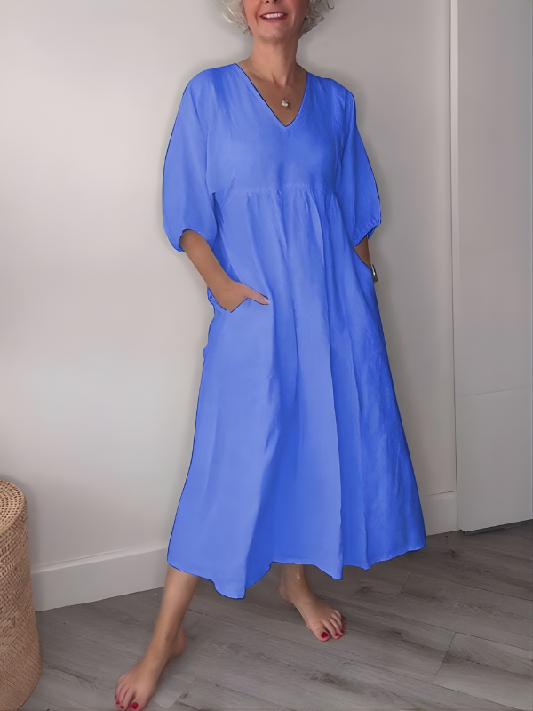 Daisy | V-Neck Maxi Dress