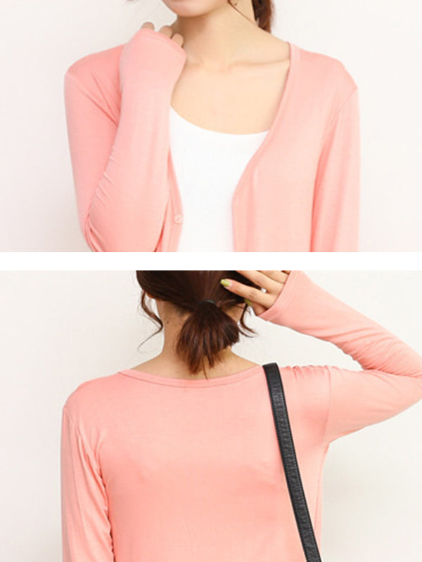 Long-Sleeve Relaxed Jacket