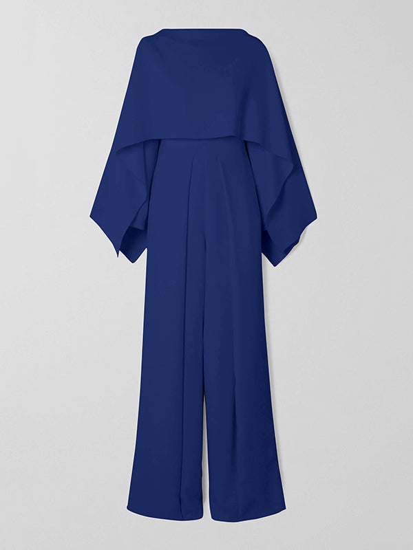 Zip Long-Sleeve Jumpsuit