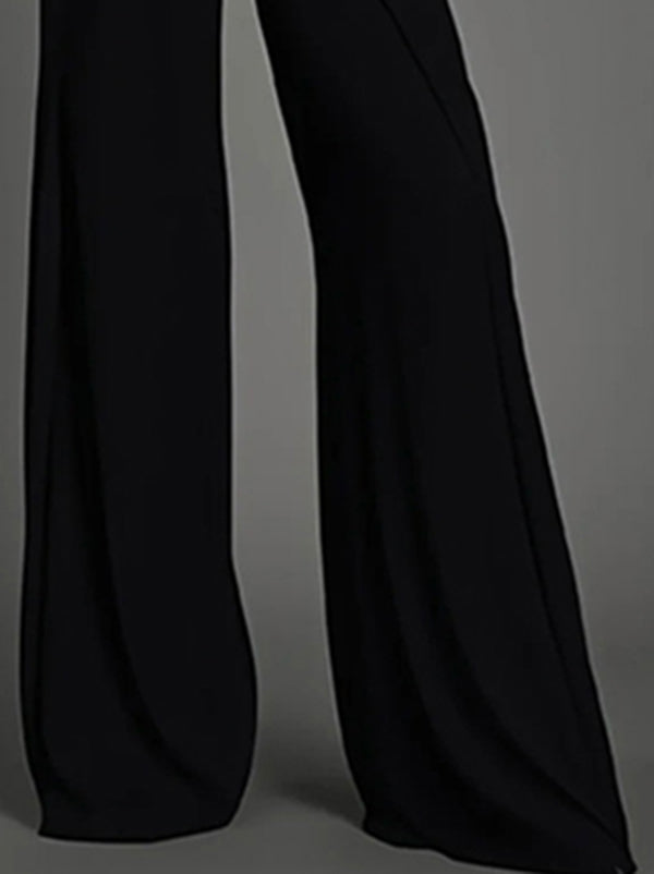 Wide-Leg High-Waist Relaxed Pants