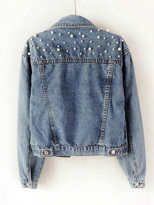 Denim Long-Sleeve Jacket