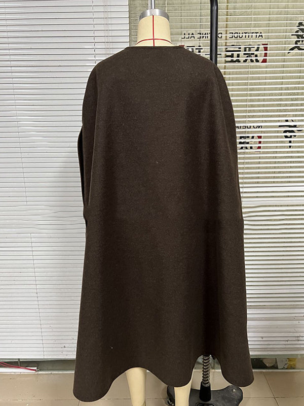 Round-Neck Sleeveless Jacket