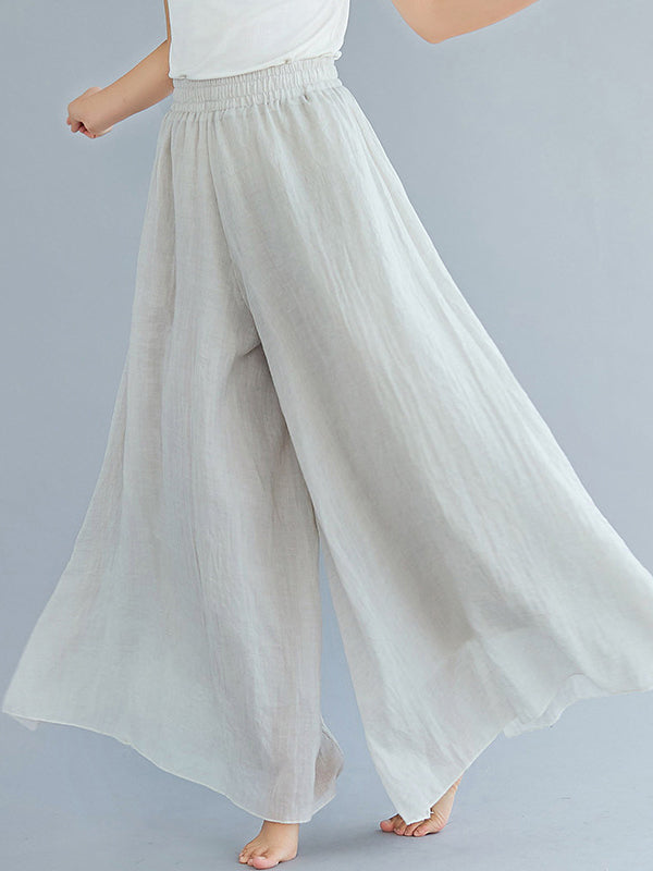 Wide-Leg Relaxed Pants