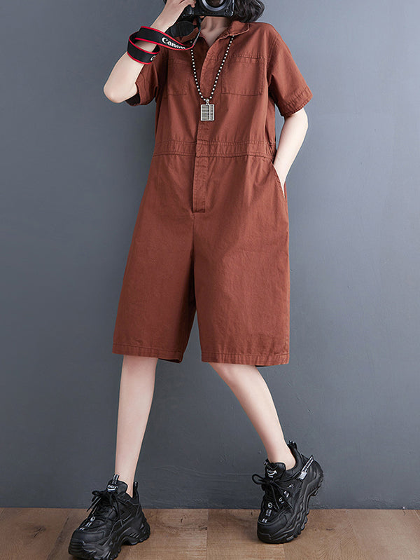 Plain Jumpsuit