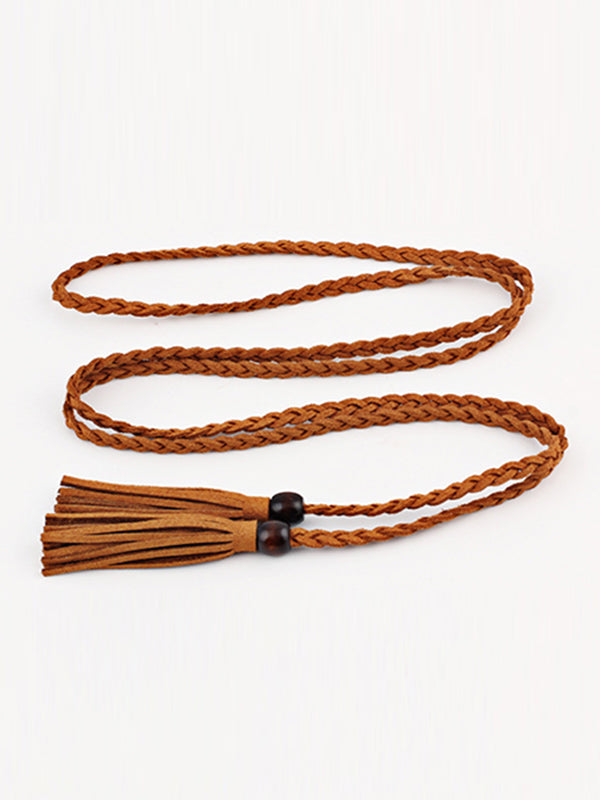 Fringe Woven Belt