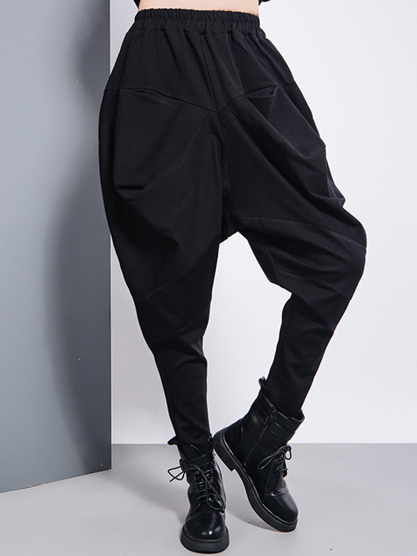 High-Waist Harem Relaxed Pants