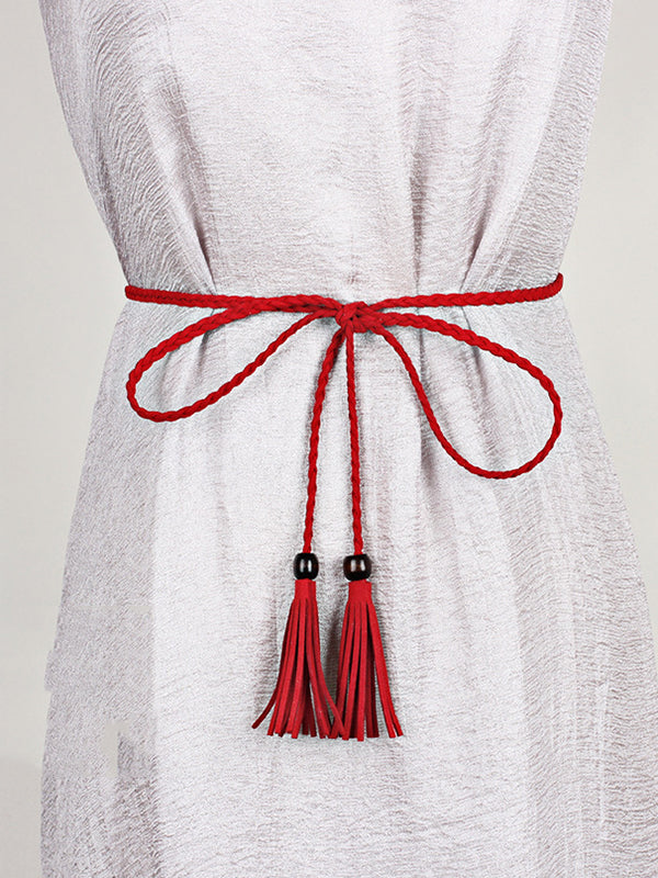 Fringe Woven Belt