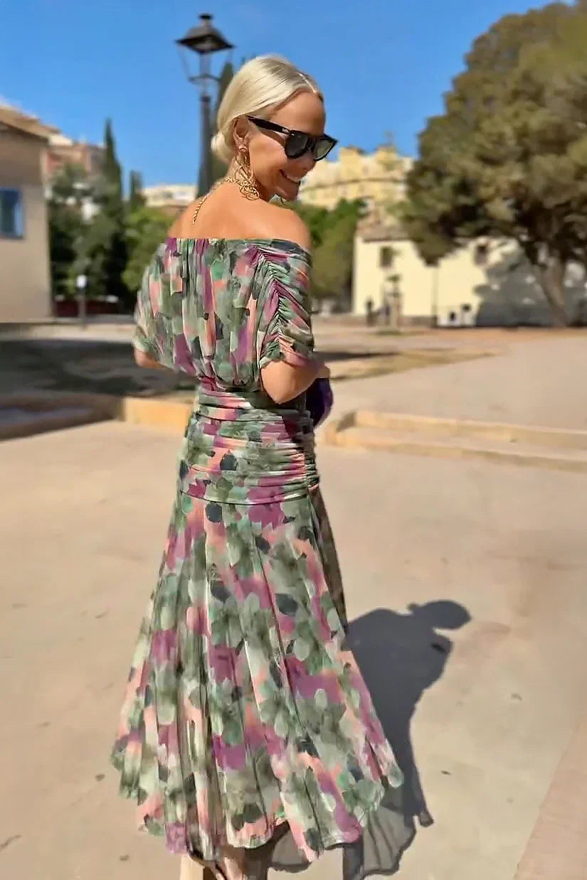Emelia | V-Neck Maxi Dress