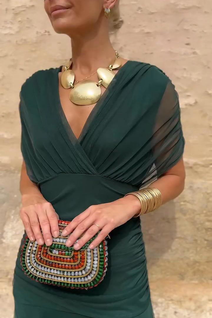 Emelia | V-Neck Maxi Dress