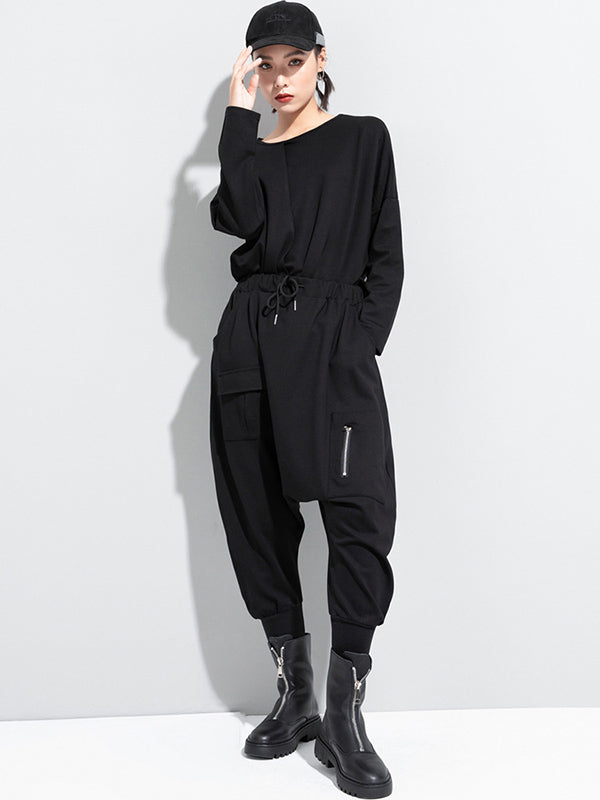 Harem Elastic Pants