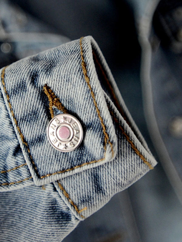 Denim Long-Sleeve Jacket