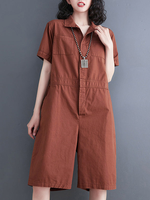 Plain Jumpsuit