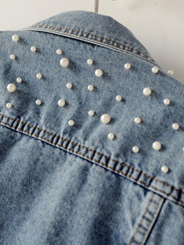 Denim Long-Sleeve Jacket