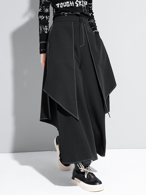 Wide-Leg Relaxed Pants